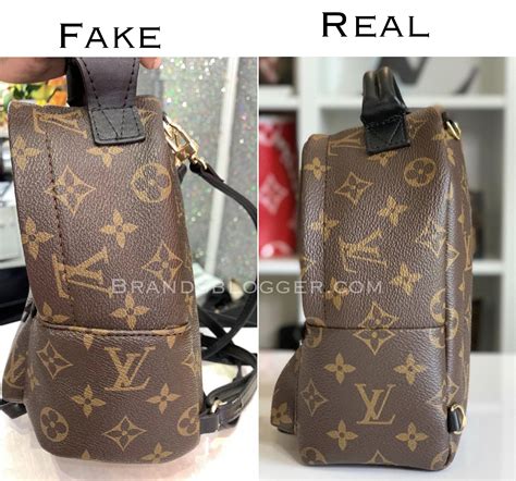 REAL VS FAKE Louis Vuitton Palm Springs Mini Backpack 